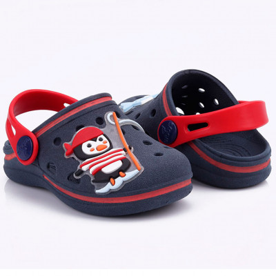 Babuche Infantil Wboys Pop Baby - Marinho/Vermelho