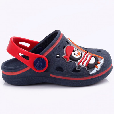Babuche Infantil Wboys Pop Baby - Marinho/Vermelho