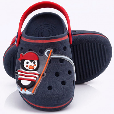 Babuche Infantil Wboys Pop Baby - Marinho/Vermelho