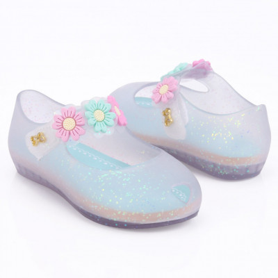 Sapatilha Infantil WorldColors Angel Baby - Gliter Furtacor/ Verde Chá