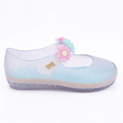 Sapatilha Infantil WorldColors Angel Baby - Gliter Furtacor/ Verde Chá