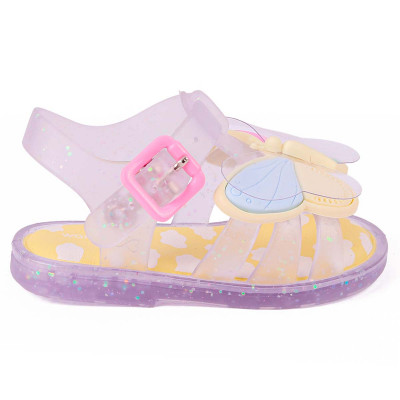 Sandália Infantil WorldColors Alice Baby - Gliter Furtacor/amarelo