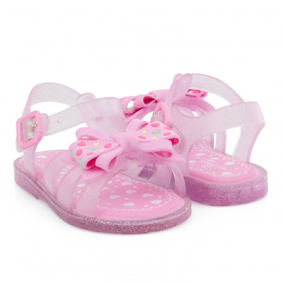 Sandália Infantil WorldColors Alice Baby - Rosa Gliter