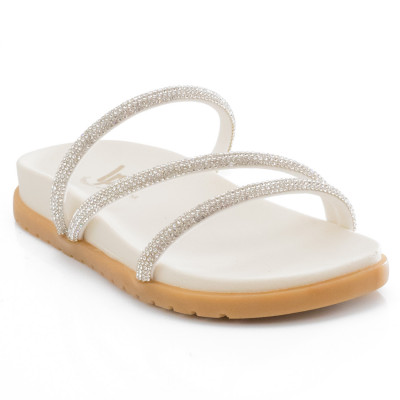 Sandalia Infantil Feminina Birken - Off White