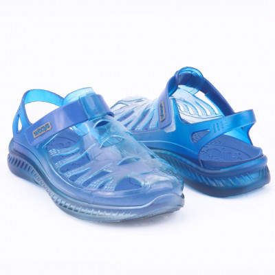 Papete Sandatenis Like Boys WorldColors- Transparente/Royal