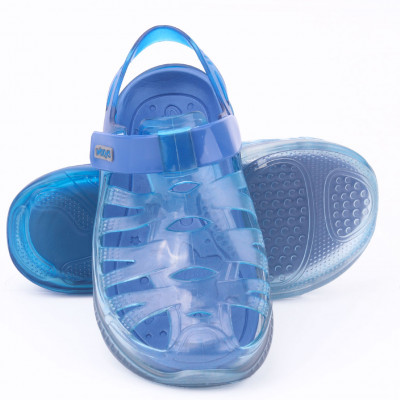 Papete Sandatenis Like Boys WorldColors- Transparente/Royal