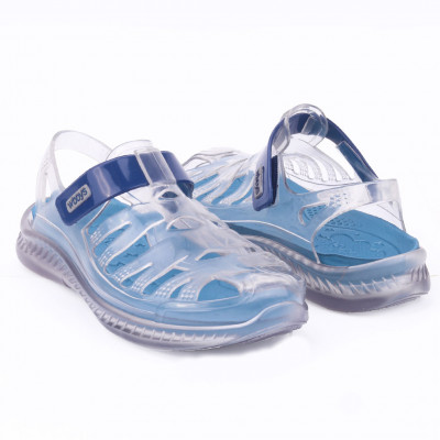 Papete Sandatenis Like Boys Kids WorldColors- Transparente/Marinho