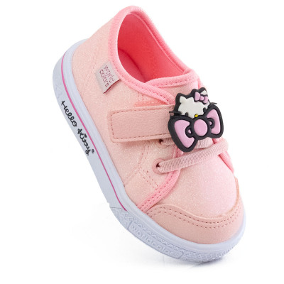 Tênis Infantil Feminino Hello Kitty by WorldColors - Rosa