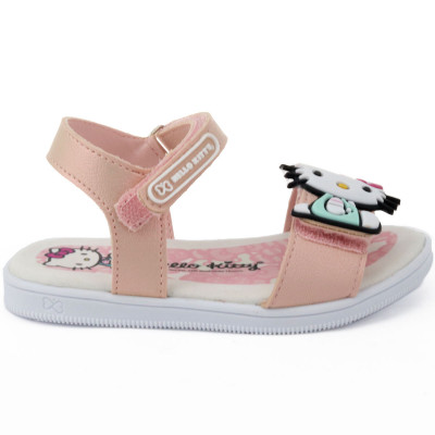 Sandália Infantil Hello Kitty baby by WorldColors - Rosa