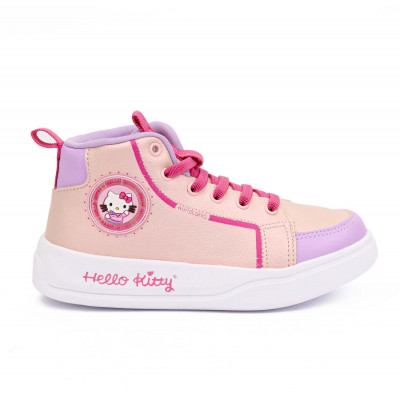 Tênis Infantil Feminino Hello Kitty by WorldColors - Rosa/lilás