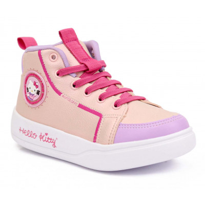 Tênis Infantil Feminino Hello Kitty by WorldColors - Rosa/lilás