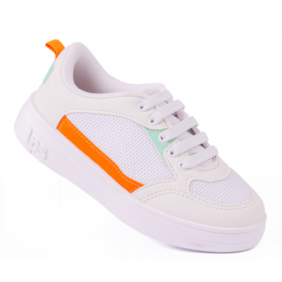 Tênis Feminino Casual Lps Shine - Branco/multicolor