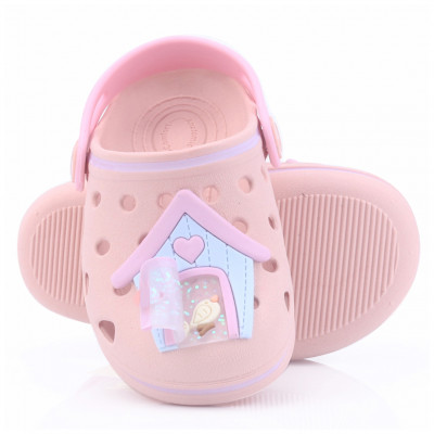 Babuche Infantil WorldColors Pop Baby - Nude/Rosa