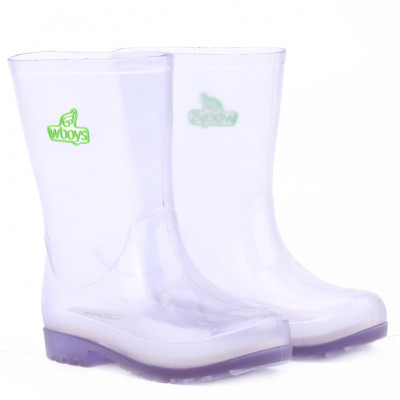 Galocha Infantil Tom Clear Kids - Transparente