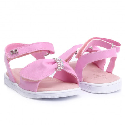 Sandália Infantil Feminina WorldColors Belinha - Rosa Bale