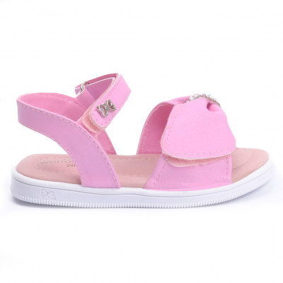 Sandália Infantil Feminina WorldColors Belinha - Rosa Bale