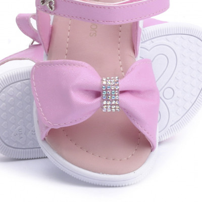 Sandália Infantil Feminina WorldColors Belinha - Rosa Bale