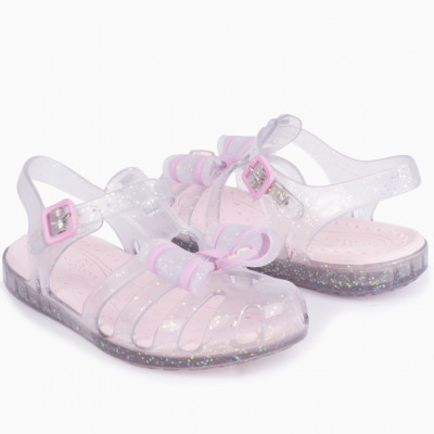 Sandália Infantil Feminina WorldColors Lilly Kids - Gliter Furtacor/Rosa