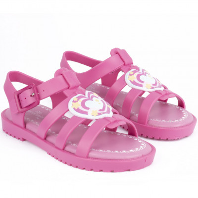 Sandália Papete Infantil Feminina Drops Fisherman Kids WorldColors - Pink New