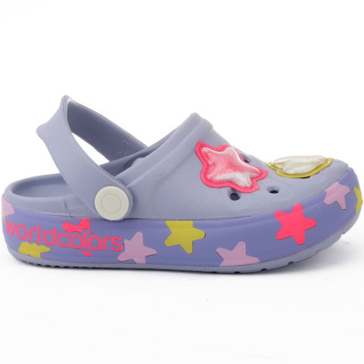 Compre Agora Babuche Infantil EVA Soft Worldcolors - Lilas