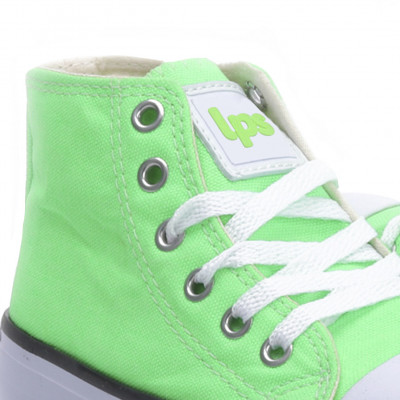 Tênis Feminino Casual Cano Médio Lps Neon - Verde Neon