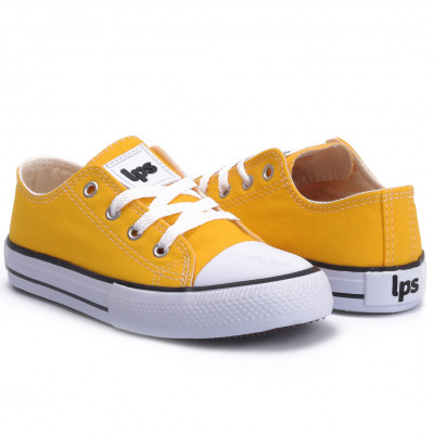 Tênis Feminino Casual Lps Star - Amarelo