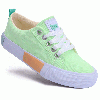 Tênis Feminino Casual De Lona LPS Fashion - Verde/Agua