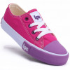 Tênis Feminino Casual De Lona LPS Star - Pink/uva