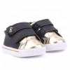 Tênis Infantil Básico WorldColors Docinho Baby - Preto/Dourado