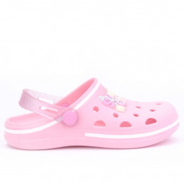 Babuche Infantil Feminino WorldColors Pop Kids - Rosa Bale/Rosa Gliter