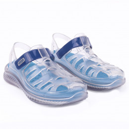 Papete Sandatenis Like Boys Kids WorldColors- Transparente/Marinho