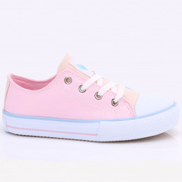 Tênis LPS STAR by WorldColors – Rosa/Nude/Azul Céu