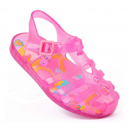 Sandália Infantil WorldColors Lilly Kids - Pink Gliter