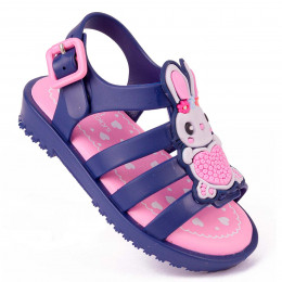 Baby Colors Drops Feminino Baby - Marinho/rosa