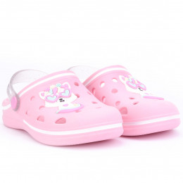 Babuche Infantil Feminino WorldColors Pop Kids - Rosa Bale/Gliter Furtacor