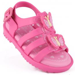 Sandália Feminina Infantil WorldColors Drops Baby - Pink New
