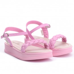 Sandália Infantil Feminina flatform Cherry - Rosa