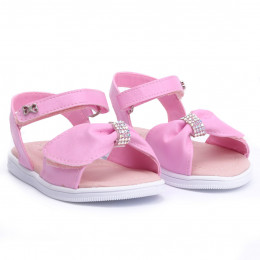 Sandália Infantil Feminina WorldColors Belinha - Rosa Bale