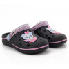 Babuche Infantil Feminino WorldColors Pop Kids - Preto/rosa Gliter