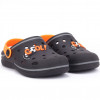 Babuche Infantil Masculino Copa do Mundo Wboys Pop Kids - Preto/Laranja