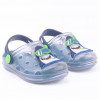 Babuche Infantil Wboys Pop Clear Baby - Transparente/Marinho