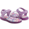 Sandália Papete Infantil WorldColors Manu Ring Light - Lilas Gliter