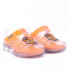Papete Sandatenis Like Boys Kids Led WorldColors - Transparente/laranja