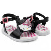 Sandália Infantil Hello Kitty baby by WorldColors - Preto