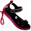Sandália Papete Hello Kitty by WorldColors- Preto/pink