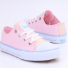 Tênis LPS STAR by WorldColors – Rosa/Nude/Azul Céu