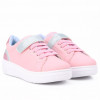 Tênis Casual Feminino Lps Shine BY WorldColors - Rosa/azul Acqua - 1