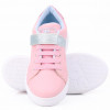 Tênis Casual Feminino Lps Shine BY WorldColors - Rosa/azul Acqua - 2