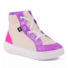 Tênis Feminino Casual Cano Médio WorldColors Lps Shine - Off White/multicolorido