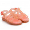 Sandália Infantil WorldColors Drops Baby - Salmao Flower Gliter